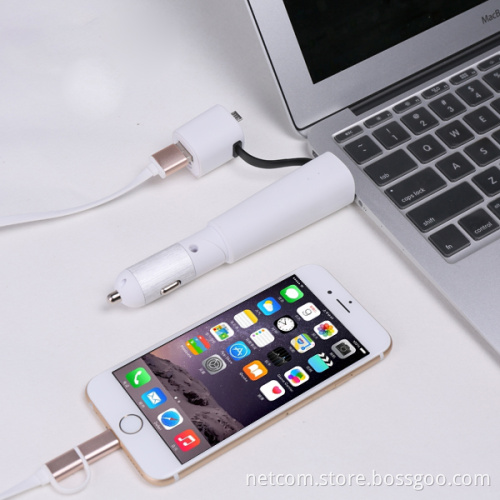 Car Charger with Built-in  Power Bank Function
